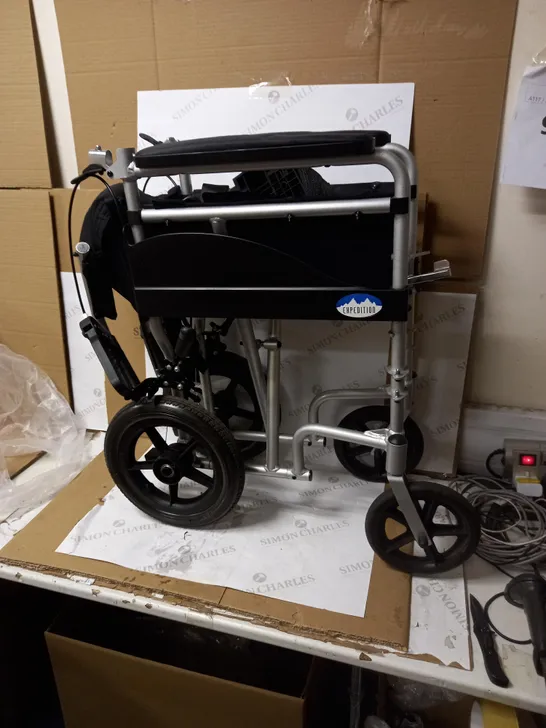 DRIVE EXPEDITION LIGHTWEIGHT ALUMINIUM TRANSIT WHEELCHAIR