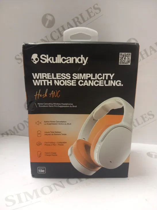 BOXED SKULLCANDY HESH ANC NOISE CANCELLING WIRELESS HEADPHONES 