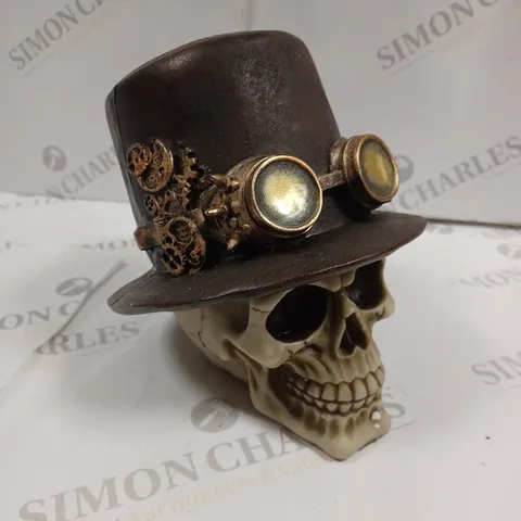 PUCKATOR STEAMPUNK SKULL ORNAMENT