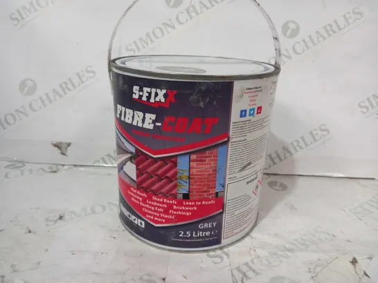 S-FIXX FIBRE COAT GREY PAINT 