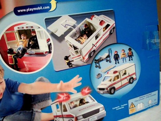 PLAYMOBIL RESCUE AMBULANCE PLAY SET