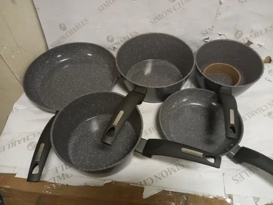 TOWER FRYING PAN AND SAUCEPAN SET