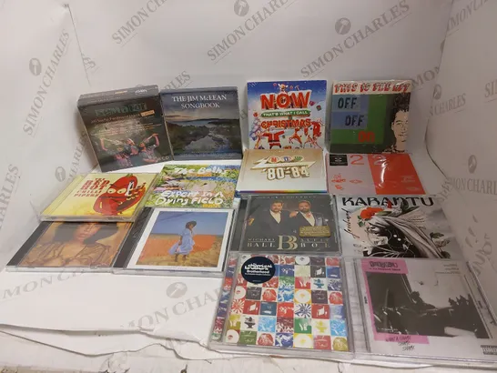 BOX OF ASSORTED CD'S TO INCLUDE RED HOT CHILLI PEPPERS, THE CHEMICAL BROTHERS AND YUNGBLUD