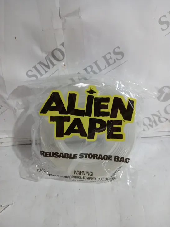 3 ROLLS OF ALIEN TAPE IN REUSABLE STORAGE BAGS