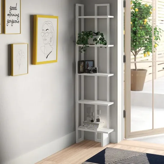 BOXED ALICA 180CM H CORNER BOOKCASE