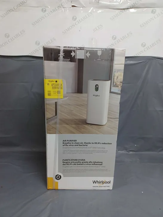 BOXED WHIRLPOOL AIR PURIFIER  