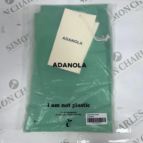 ADANOLA ULTIMATE LEGGINGS IN KELLY GREEN SIZE LARGE