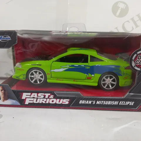 FAST & FURIOUS DIE-CAST MODEL - BRIAN'S MITSUBISHI ECLIPSE