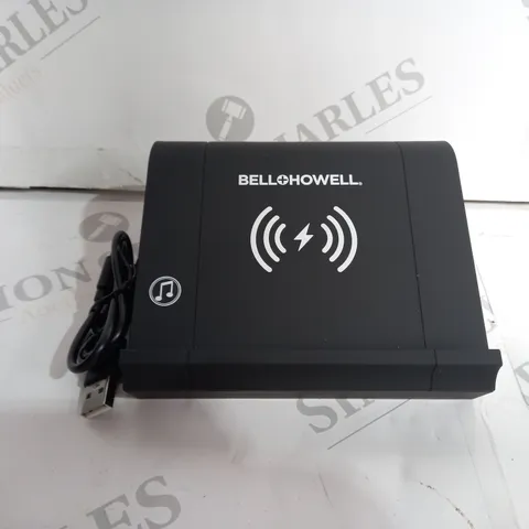 BELL & HOWELL 2IN1 WIRELESS CHARGING TOUCH SPEAKER