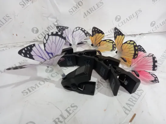 LUXFORM SOLAR 6-SET FIBER BUTTERFLY WITH CLIP 