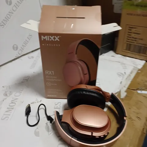 MIXX WIRELESS RX1 WIREESS HEADPHONES