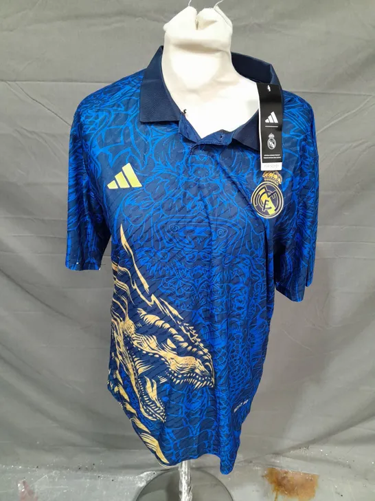 ADIDAS REAL MADRID FOOTBALL CLUB SHIRT - 04 - LARGE