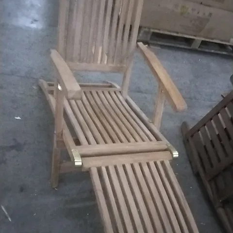 WOODEN GARDEN CHAIR