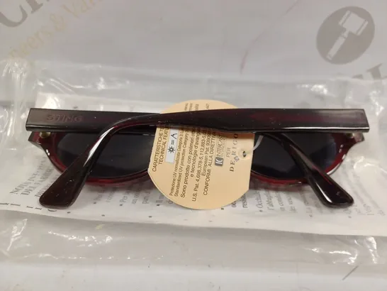 BOX OF APPROX 8 STING 6048 RED SUNGLASSES 