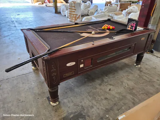 IMPERIAL SUPER LEAGUE POOLTABLE WITH 4 CUES, BALLS & CHALK