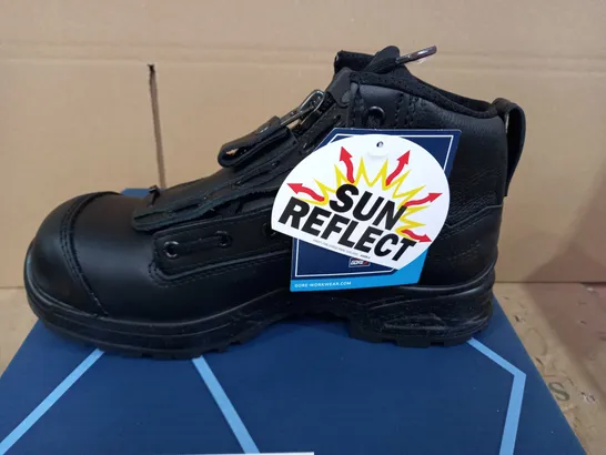 BOXED PAIR OF BRAND NEW HAIX AIRPOWER XR 6 SAFETY WORK BOOTS IN BLACK UK SIZE 3