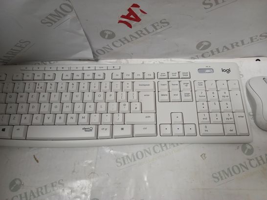 LOGITECH SILENT WIRELESS KEYBOARD AND MOUSE