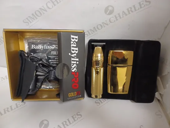 BOXED BABYLISS PRO GOLDFX COLLECTION 