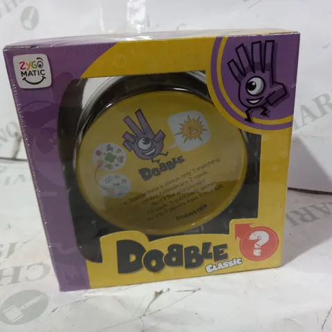 BOXED CELLOPHANE-WRAPPED DOBBLE CLASSIC 5-GAMES-IN-1