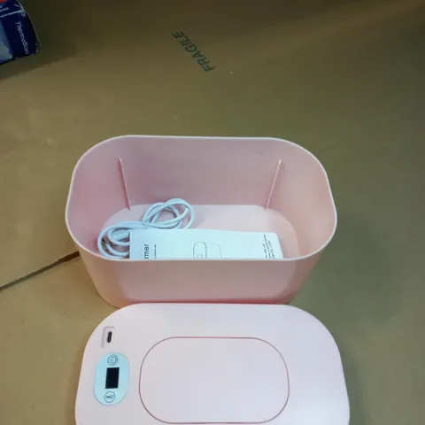 PINK WIPE WARMER