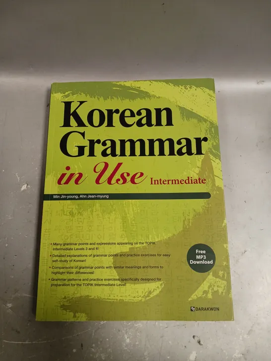 KOREAN GRAMMAR IN USE - INTERMEDIATE 