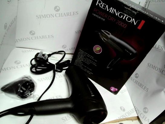 BOXED REMINGTON POWER DRY 2000 HAIRDRYER