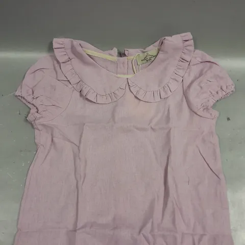 DOLLY WEARS CHILDRENS PINK SHORT SLEEVE DRESS - 6-7YRS 