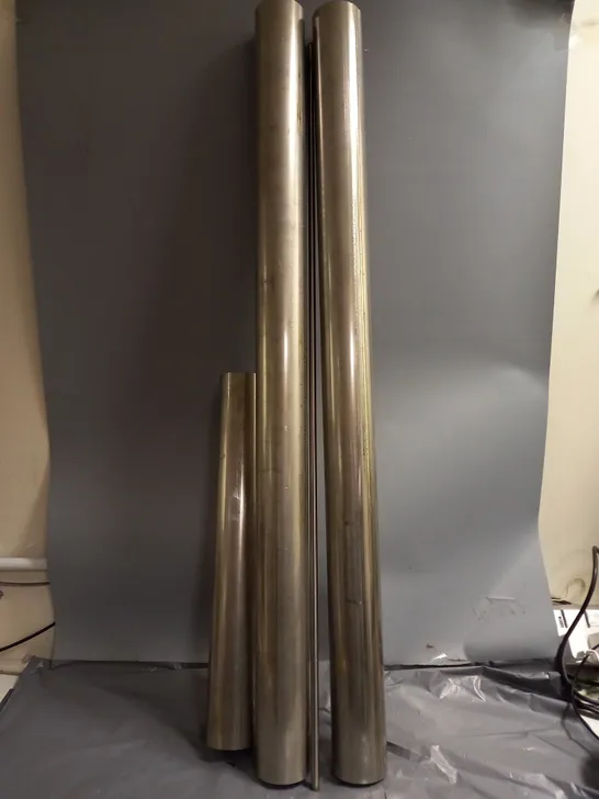 3 70mm THICK METAL TUBES - COLLECTION ONLY