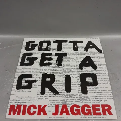 MICK JAGGER GOTTA GET A GRIP / ENGLAND LOST VINYL 