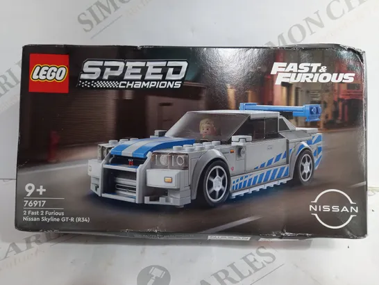BOXED LEGO FAST & FURIOUS SPEED CHAMPIONS NISSAN SKYLINE GT-R