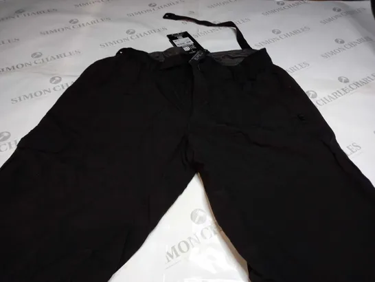 KARRIMOR ASPEN CONVERTIBLE OUTDOOR PANTS IN BLACK - MEDIUM