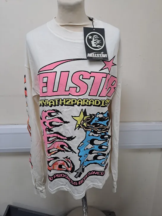 HELLSTAR GRAPHIC T-SHIRT SIZE M 