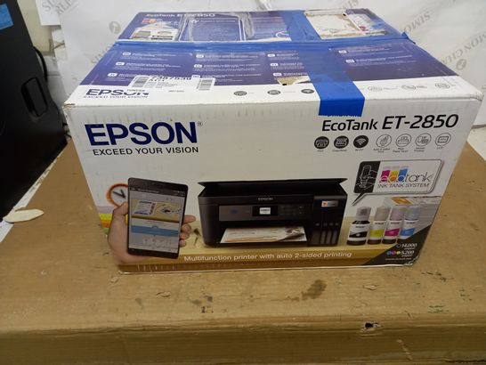 EPSON ECOTANK ET-2850 PRINT/SCAN/COPY WI-FI PRINTER, BLACK