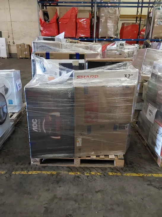 PALLET OF APPROXIMATELY 22 ASSORTED MONITORS TO INCLUDE