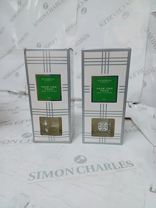 TWO REED DIFFUSERS