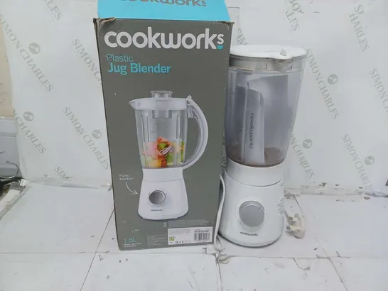 BOXED CLOCKWORKS PLASTIC JUG BLENDER