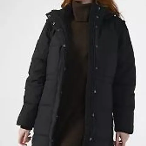 CENTIGRADE PADDED COAT WITH DETACHABLE SLEEVES BLACK EXTRA LARGE