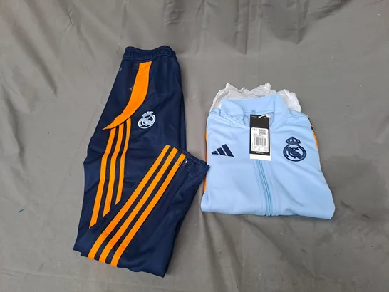 ADIDAS REAL MADRID 9-10Y TRACK SUIT