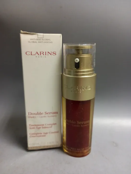 BOXED CLARINS DOUBLE SERUM 50ML