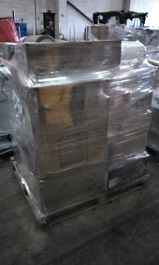 PALLET OF APPROXIMATELY 19 UNPROCESSED RAW RETURN HOUSEHOLD AND ELECTRICAL GOODS TO INCLUDE;