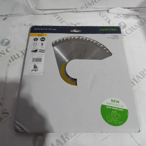 FESTOOL 216MM SAW BLADE