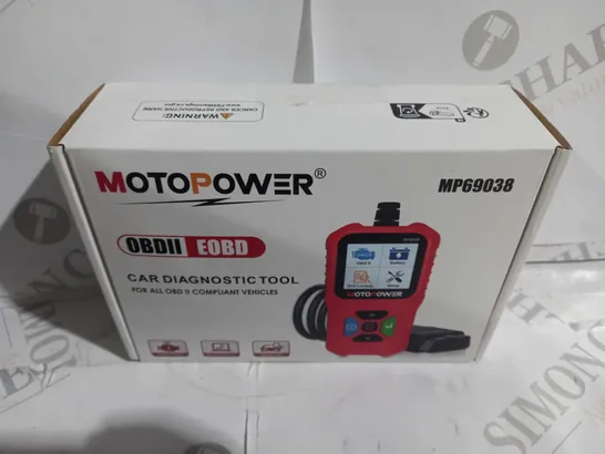 BOXED MOTOPOWER 0BDII E0BD CAR DIAGNOSTIC TOOL