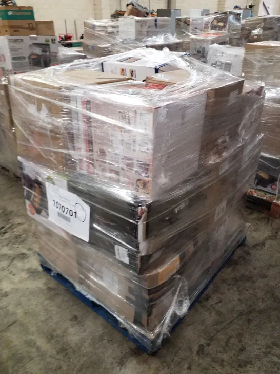 PALLET OF APPROXIMATELY 18 UNPROCESSED RAW RETURN HOUSEHOLD AND ELECTRICAL GOODS TO INCLUDE;