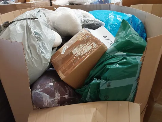 PALLET OF ASSORTED BEDROOM AND COMFORT BASED PRODUCTS TO INCLUDE; PILLOWS, SUPPORT SEAT CUSHIONS AND SIMILARLY RELATED GOODS