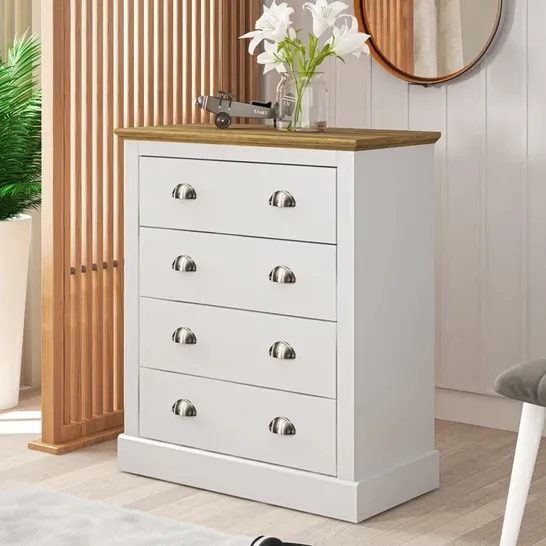 BOXED SUFY OCTAVE 4 DRAWER CHEST OF DRAWERS  