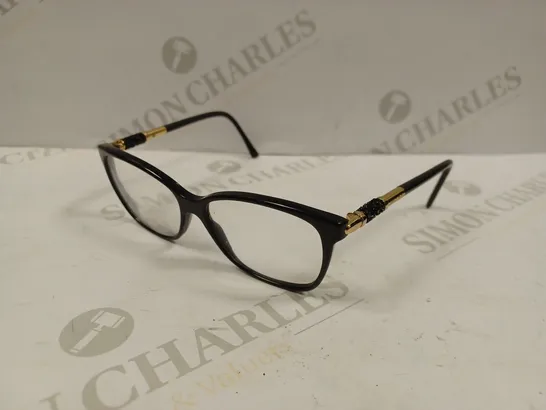 VOGUE BLACK & GOLD GLASSES WITH CASE