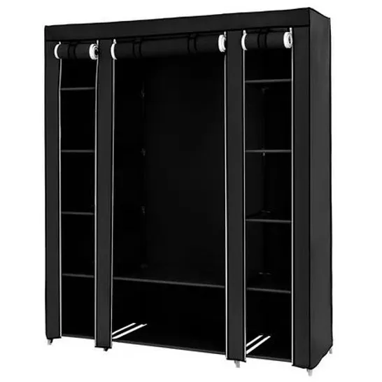 PORTABLE WARDROBE IN BLACK