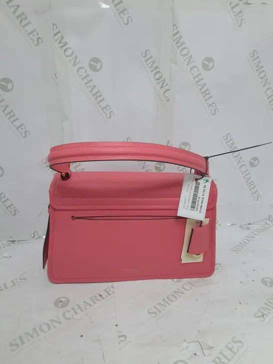 PINK RADLEY LONDON STRAPPED BAG 