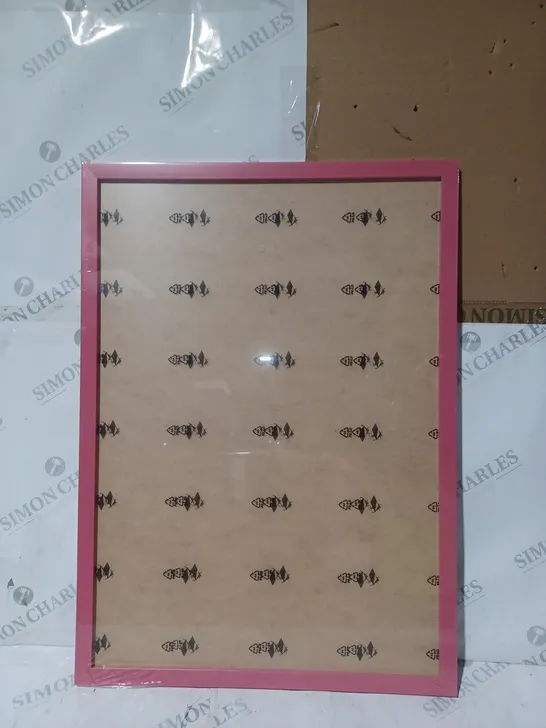 UNBRANDED WALL-MOUNTABLE PICTURE FRAME IN PINK