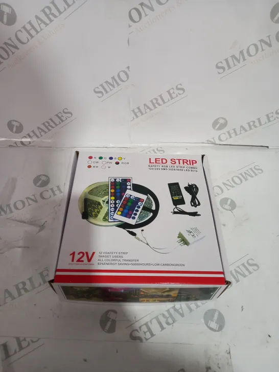 BOXED 12 V LED STRIP